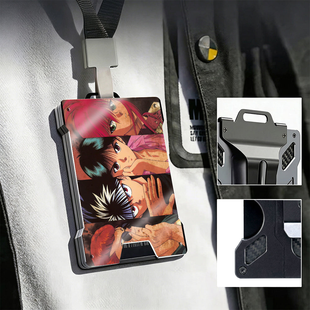 BD001 metal wallet, designed in a realistic and passionate, simple and tough style - Image 2