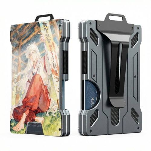 BE001 Metal Wallet Inuyasha Design
