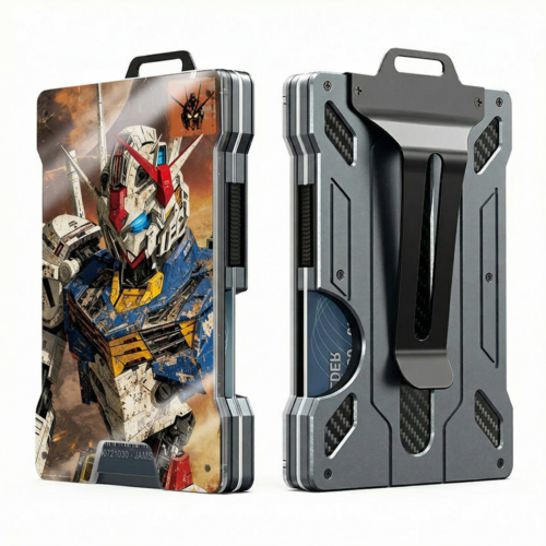 BH001 Metal Wallet Gundam Design