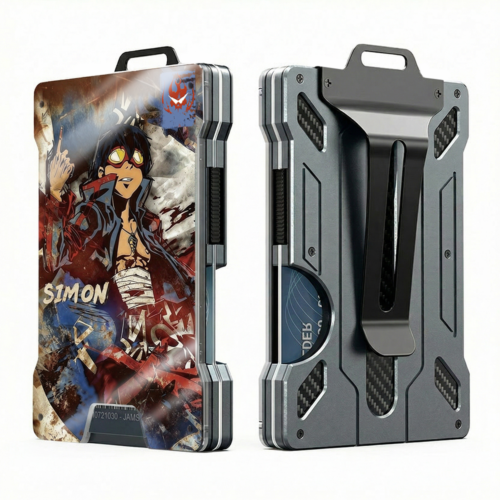 BI001 Metal Wallet Tengen Toppa Gurren Lagann Simon Design