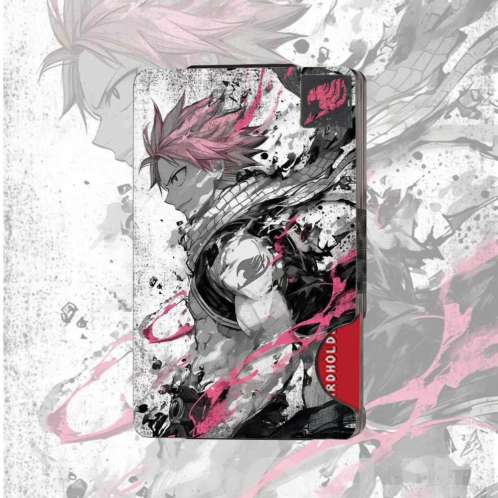 BN001 Metal Wallet Featuring F4iry Tail Mage Ink Battle Art