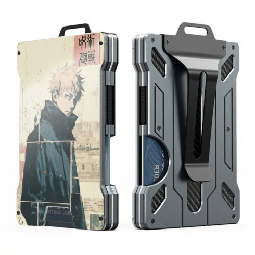 CA Metal Wallet Jujutsu Kaisen Design
