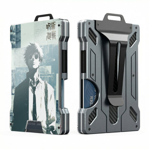 CA Metal Wallet Jujutsu Kaisen Design
