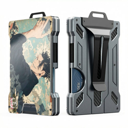 CA Metal Wallet Jujutsu Kaisen Design