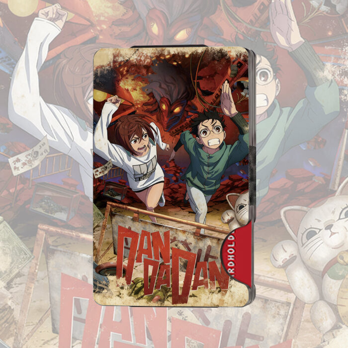CD001 Metal Wallet Aluminum Featuring D4ndadan Momo Ayase Action Style Design