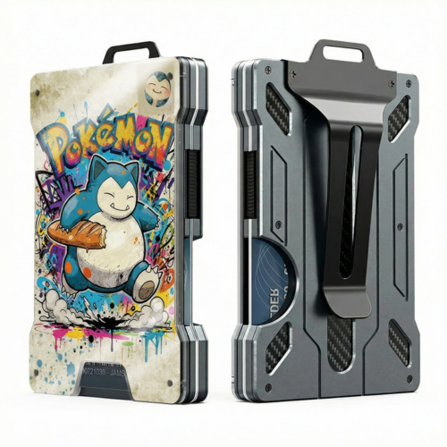 DA Metal Wallet Pokemon Design