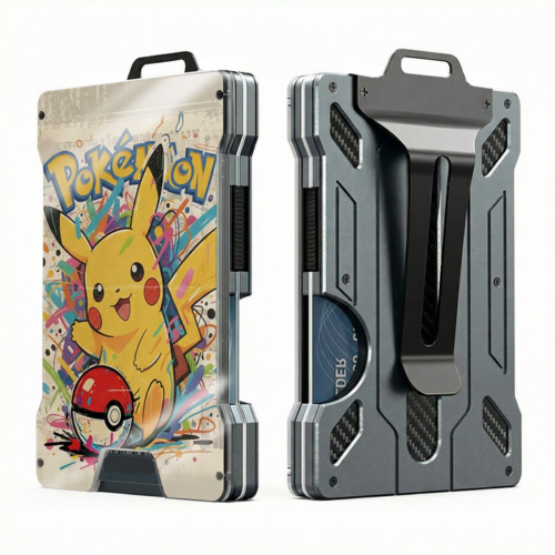 DA Metal Wallet Pokemon Design