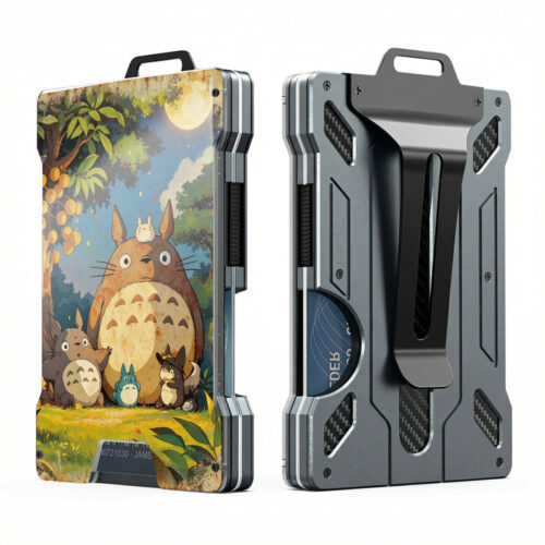 EF001 Metal Wallet My Neighbor Totoro Totoro Design