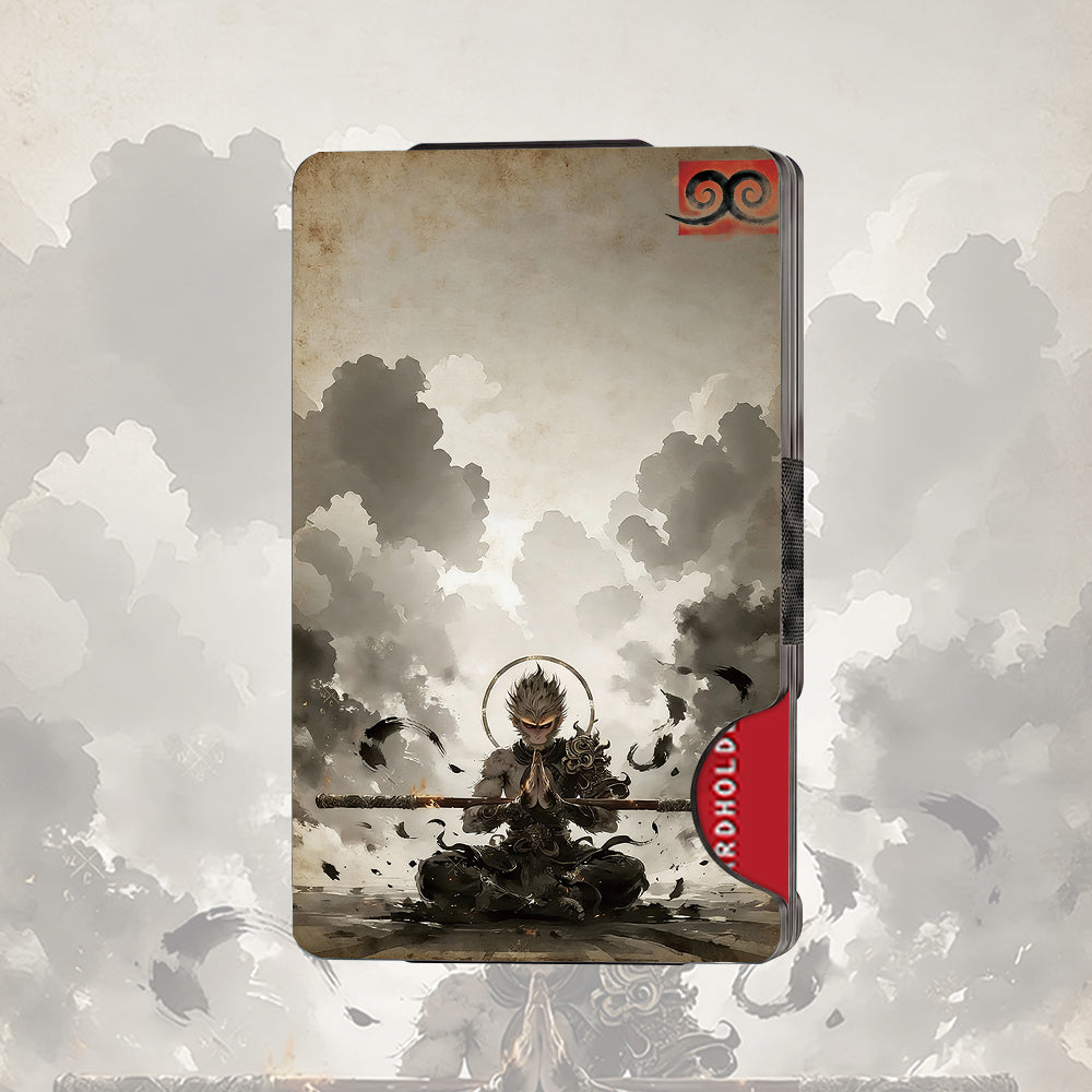 FF001 Metal Wallet Featuring BlackMyth Wuk0ng Style Monkey King Design