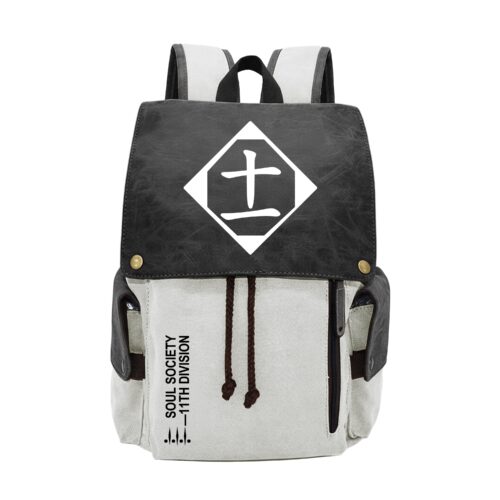 AG001 Backpack Featuring Blea6h S0ul Society 11th Divisi0n White Diamond Emblem