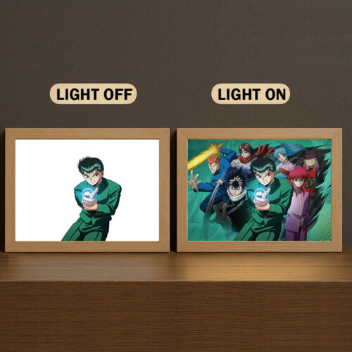 BD001 Light Painting Yu Yu Hakusho Yusuke Urameshi and Team 3 Color Group Design