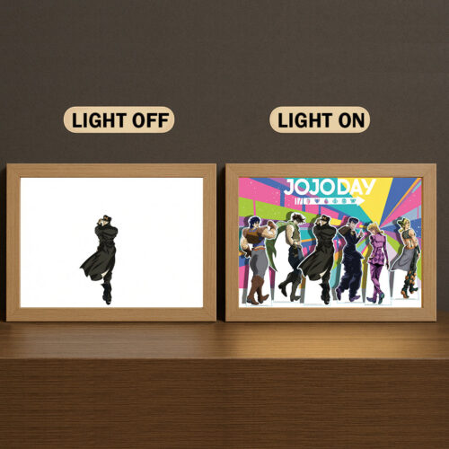 BG001 Light Painting JoJo's Bizarre Adventure 3 Color Character Design
