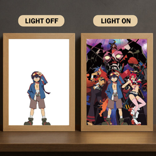 BI002 Light Painting Tengen Toppa Gurren Lagann 3 Color Mecha Design