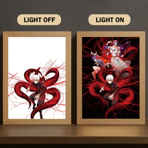 BJ001 Light Painting Tokyo Ghoul 3 Color Group Collage