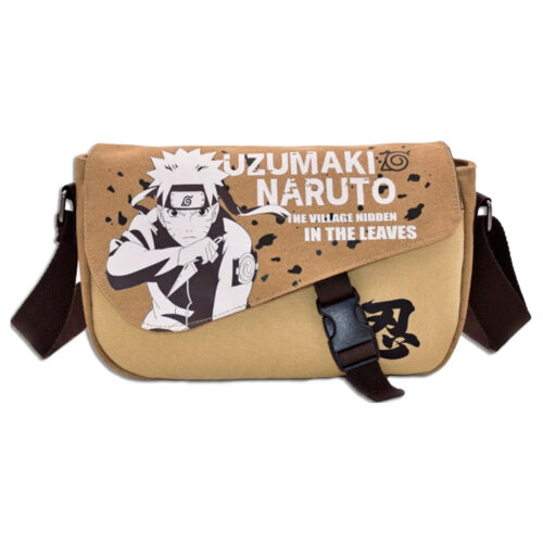 AB001 Messenger Bag Featuring Uzumaki Narut0 Ninja Graphic