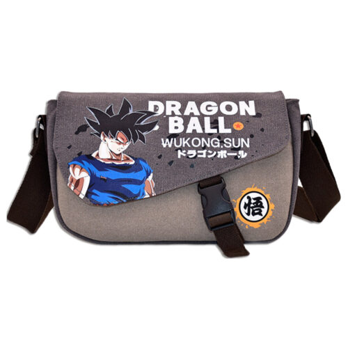 AC001 Messenger Bag Featuring Son Goku Dragon Ball Warrior Graphic