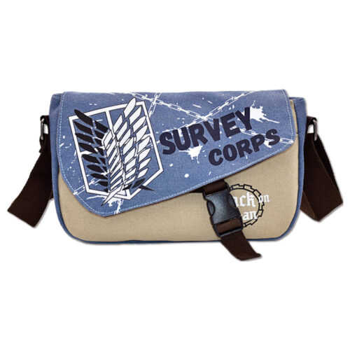 AE001 Messenger Bag Featuring Survey C0rps Wings Of Freedom Emblem