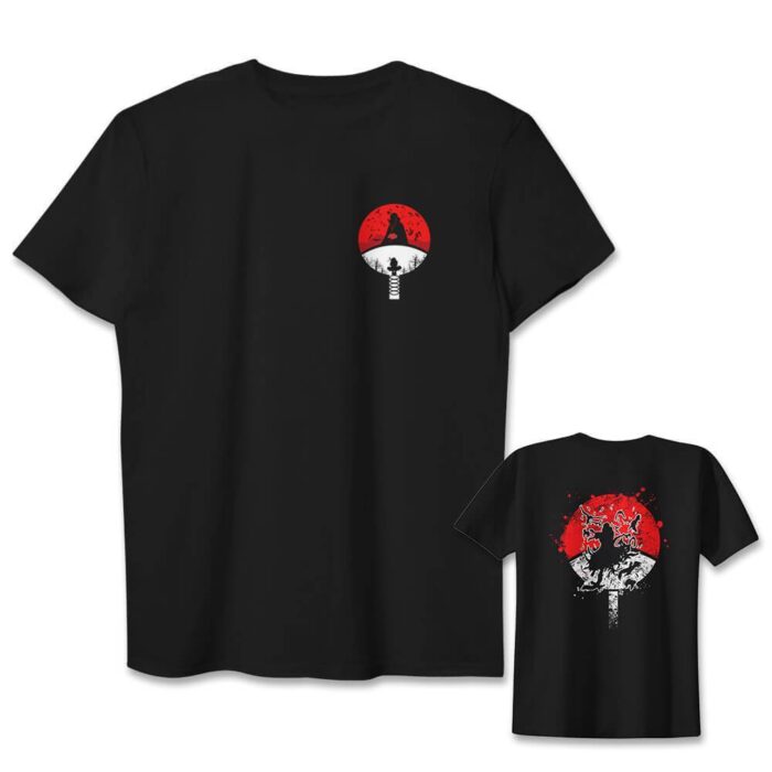 Uchiha Itachi Anime Cotton T-shirt
