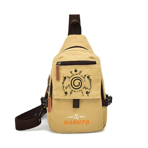 AB005 Crossbody Chest Bag Naruto Eight Trigrams Seal Design