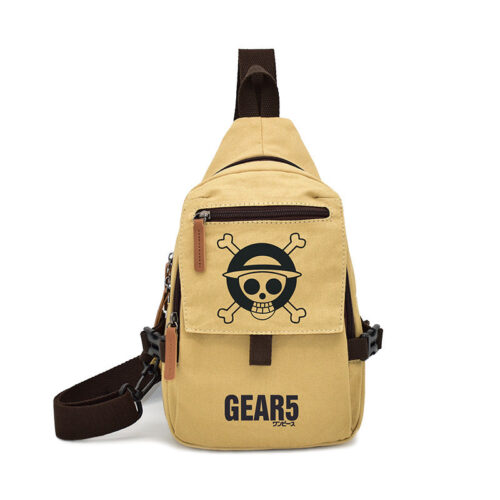 AA005 Crossbody Chest Bag One Piece Luffy Gear 5 Design