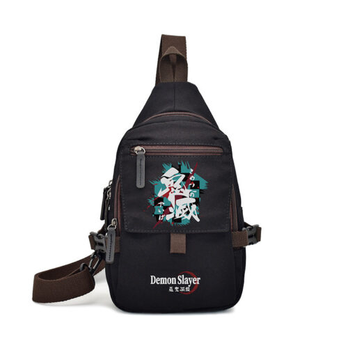 AD001 Crossbody Chest Bag Demon Slayer Design
