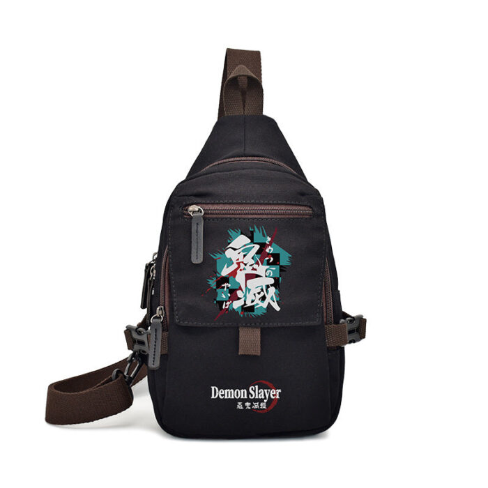 AD001 Crossbody Chest Bag Featuring Tanj1ro Blade Emblem Design