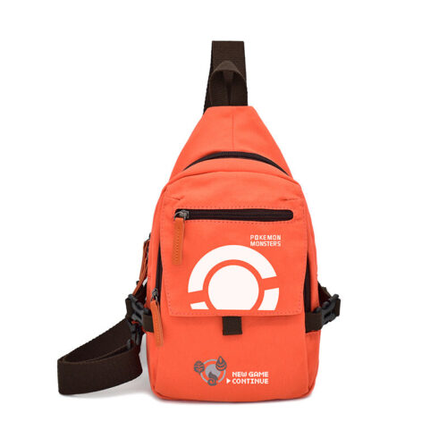 DA001 Crossbody Chest Bag Pokemon Poké Ball Design
