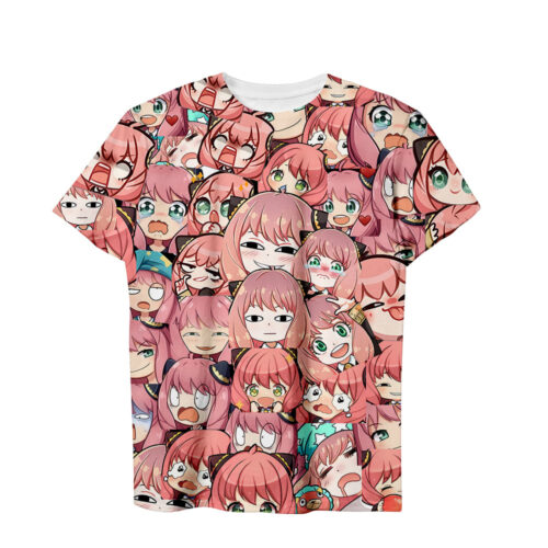 All Aniya faces T-shirt