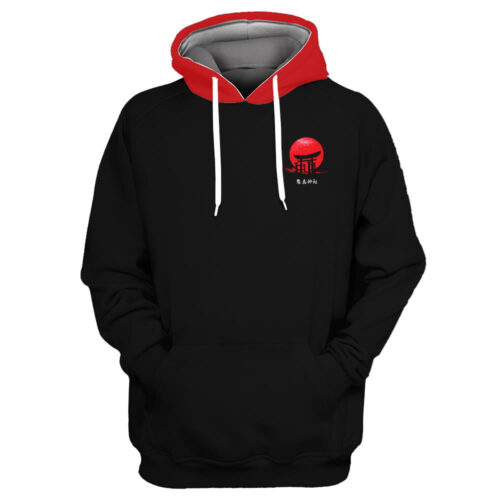 Japanese Itsukushima High quality Oem pullover hoodie