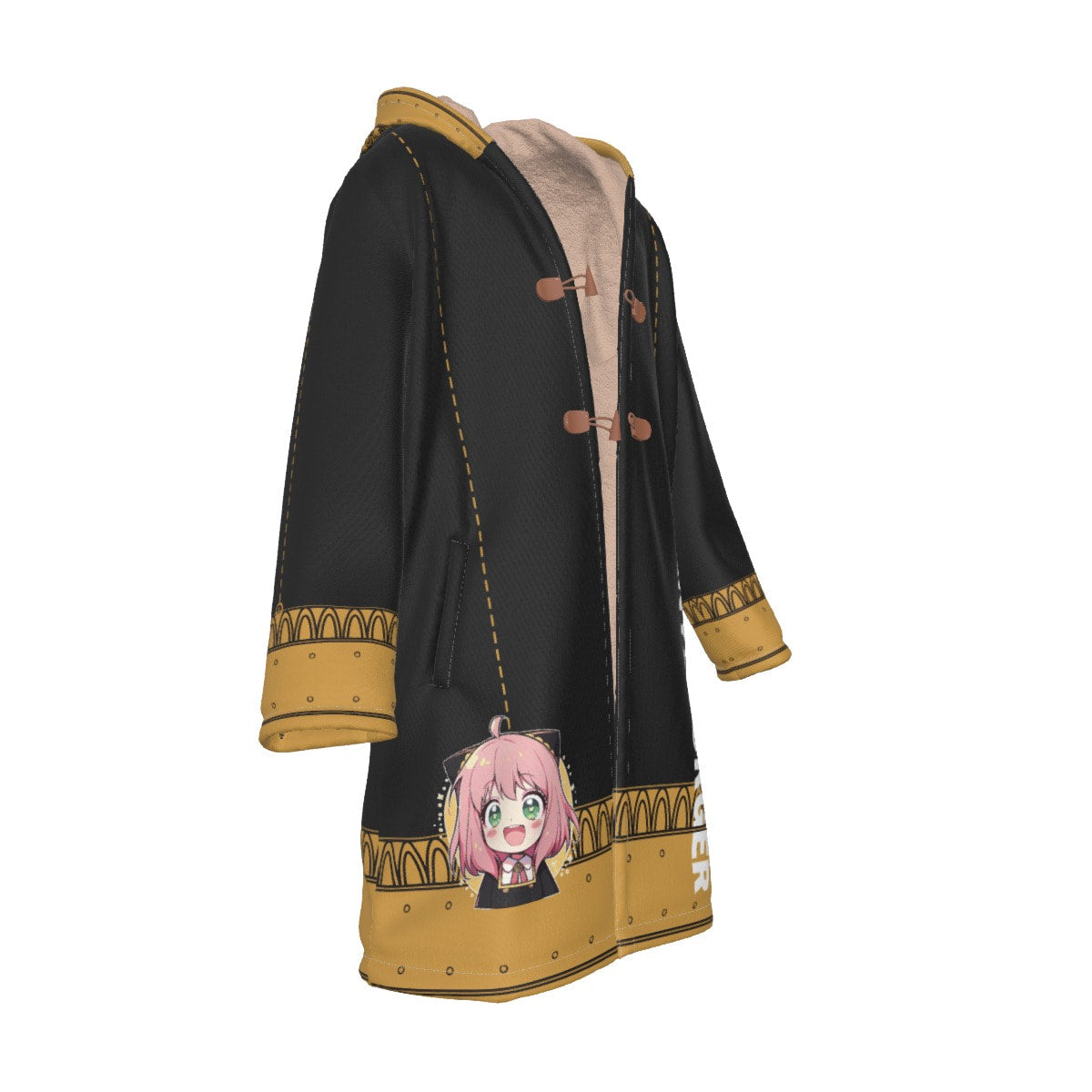 DB002 Anime hooded Cloak Anya Uniform Trench Coat / Robe Cosplay Costumes Cultural streetwear - Image 4