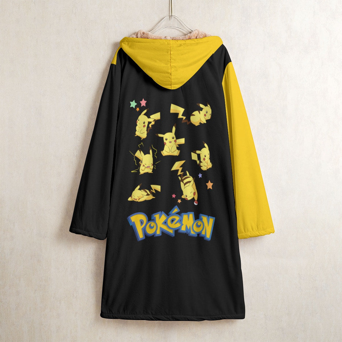 DA001 Anime Pikachu Cloak Trench Coat / Robe Cosplay Costumes Cultural streetwear - Image 2