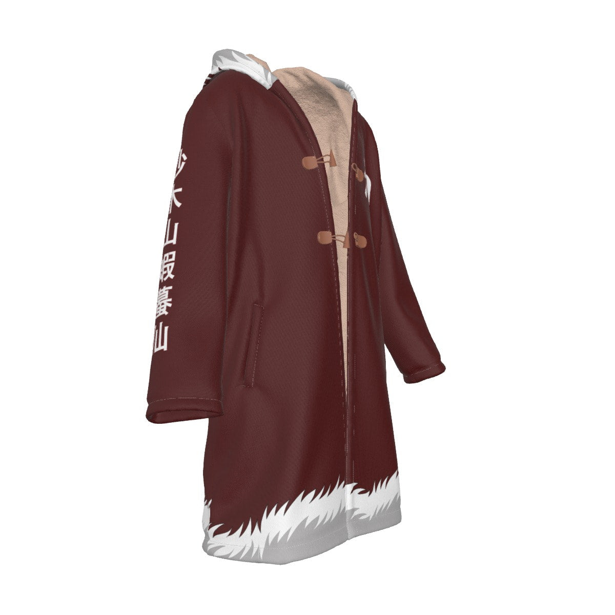 AB009 Anime hooded Cloak Jiraiya Trench Coat / Robe Cosplay Costumes Cultural streetwear - Image 4