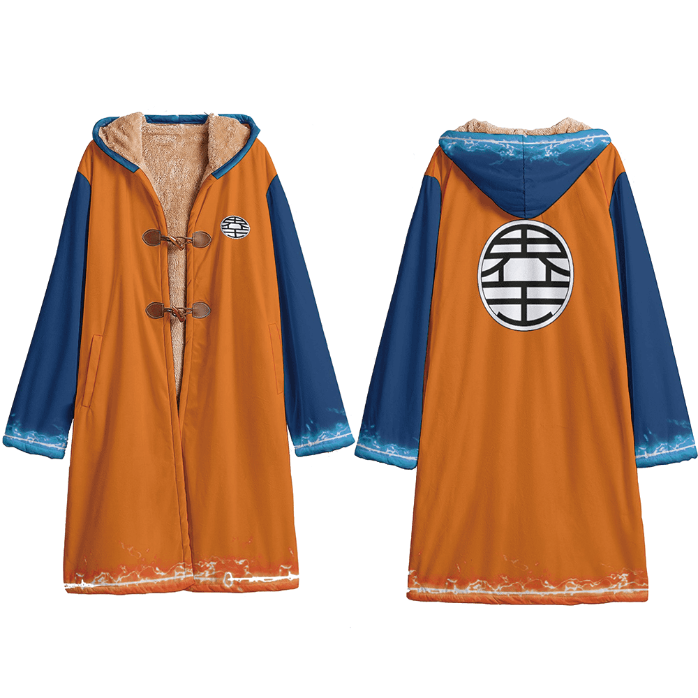AC001 Anime Wukong Cloak Trench Coat / Robe Cosplay Costumes Cultural streetwear