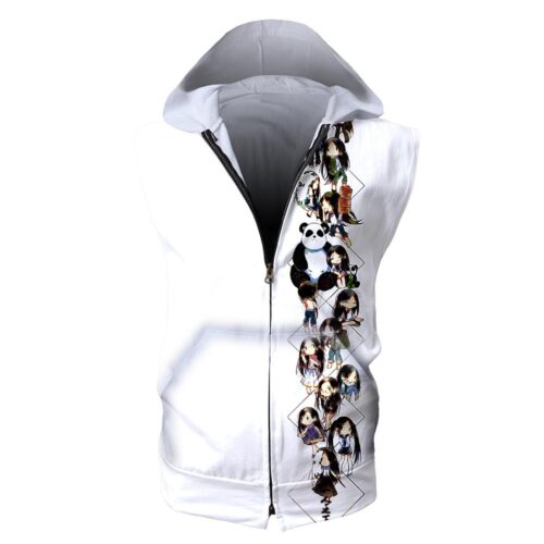 Jin's The Outcast Summer Sleeveless Zip Hoodie