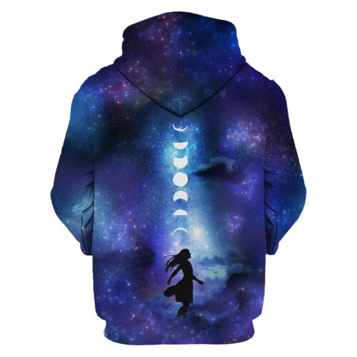Smart  Girl in the sky   Pullover Hoodie