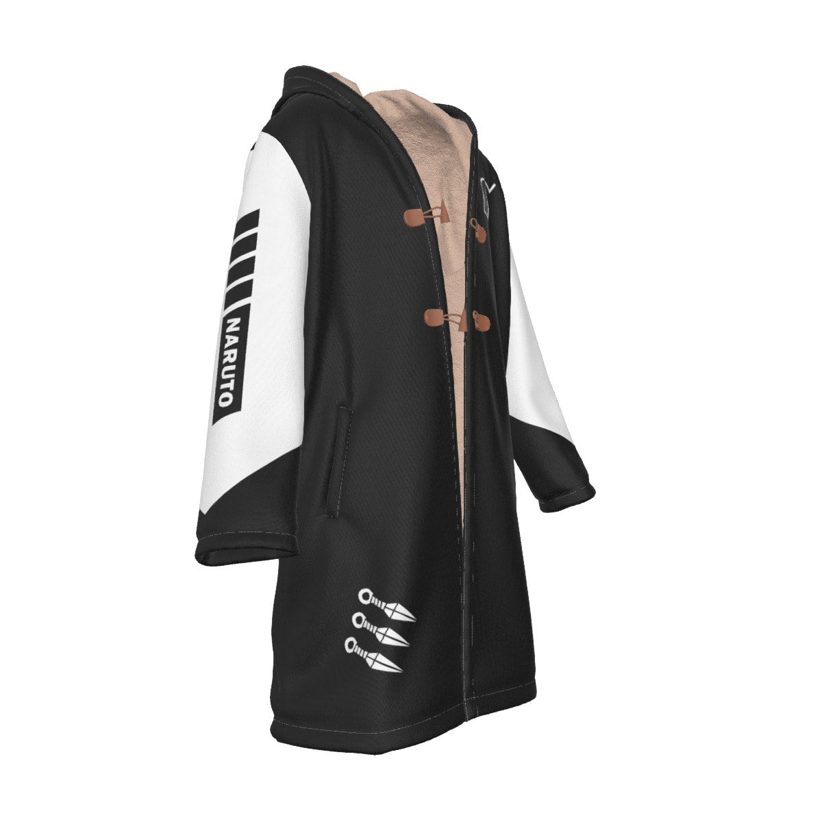 AB010 Anime hooded Cloak Kakashi Trench Coat / Robe Cosplay Costumes Cultural streetwear - Image 4