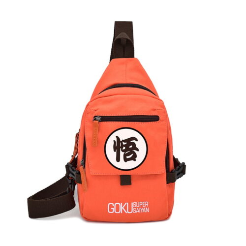 AC001 Crossbody Chest Bag Dragon Ball Goku Super Saiyan Design
