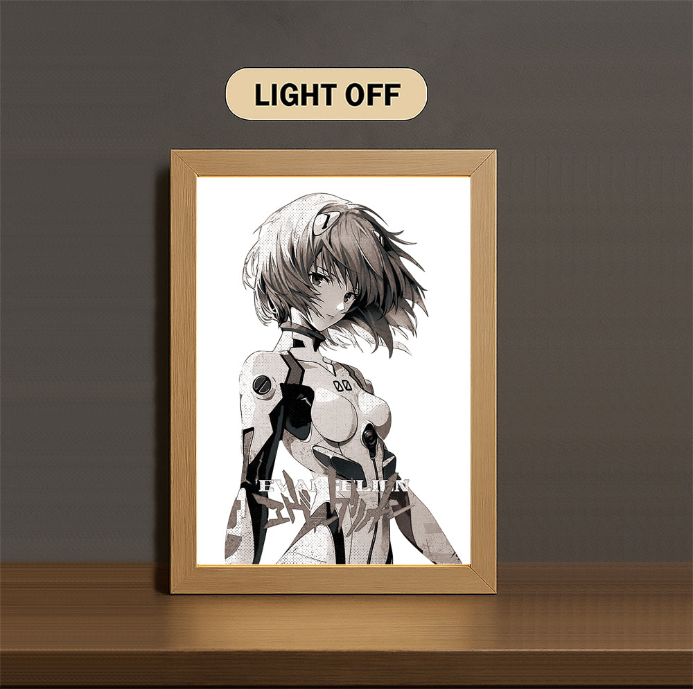 BA001 Light Painting 3 Color Featuring R3i Minimal Character Portrait - Image 2