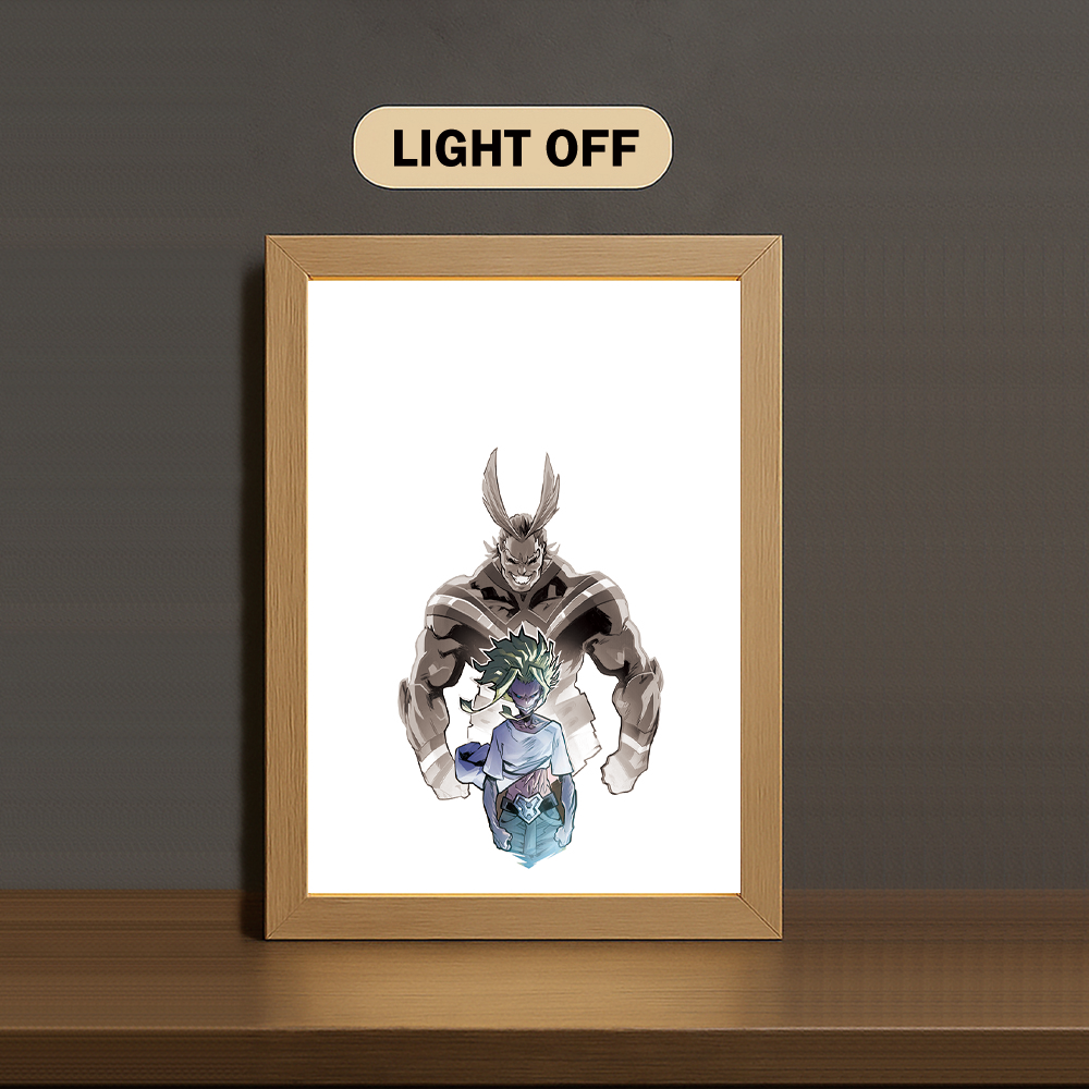 AF001 Light Painting 3 Color Featuring My Hero Academ1a Deku Power Awakening Scene - Image 2