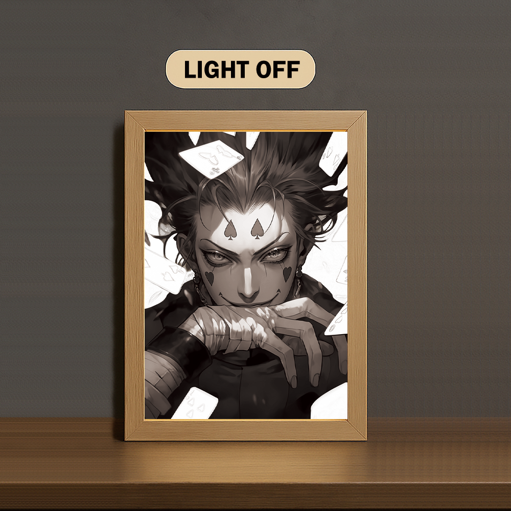 BF002 Light Painting 3 Color Featuring Hunter x Hunt3r H1soka Card Trick Portrait Scene - Image 2