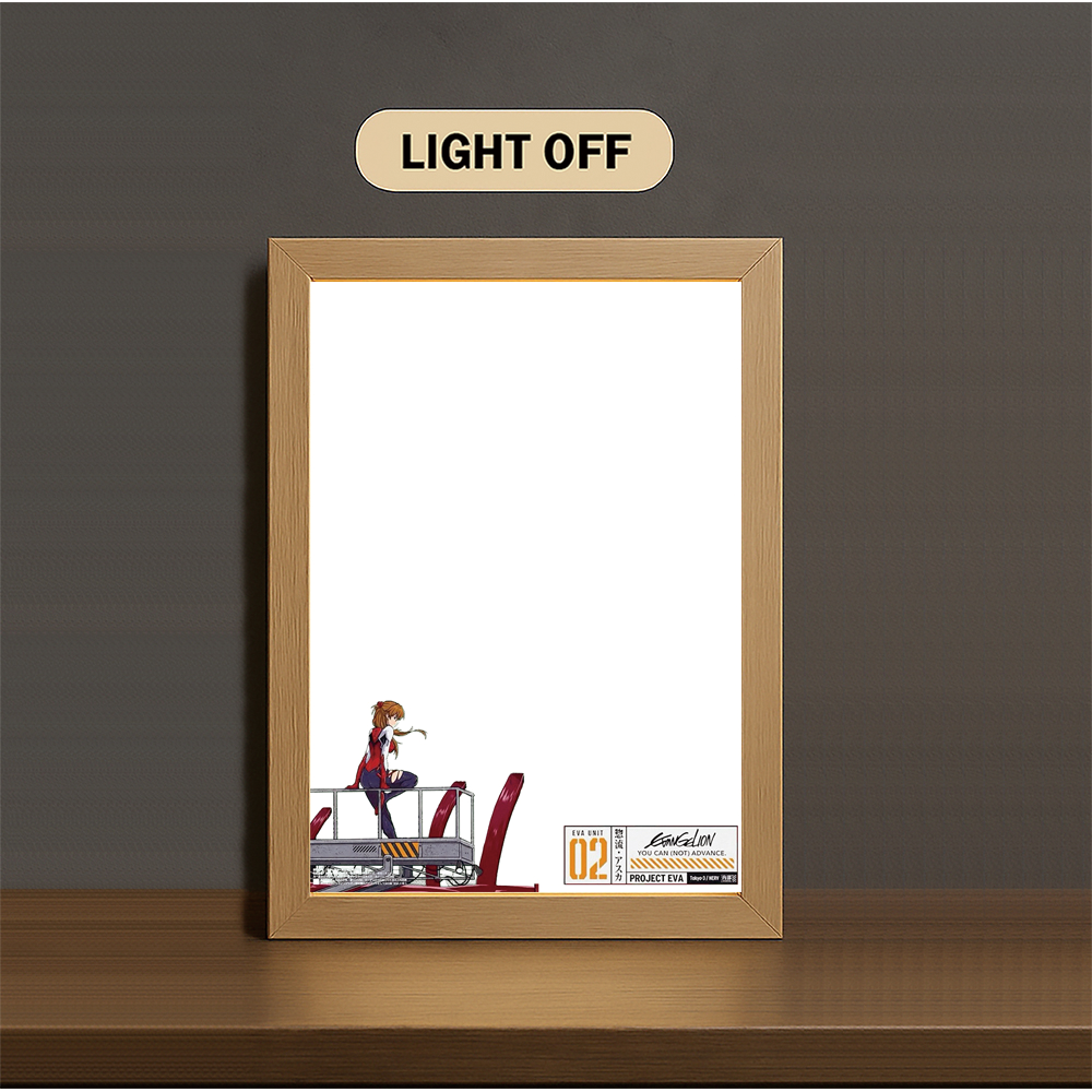 BA002 Light Painting 3 Color Featuring Asuk4 EVA Unit Two Stand Off - Image 2