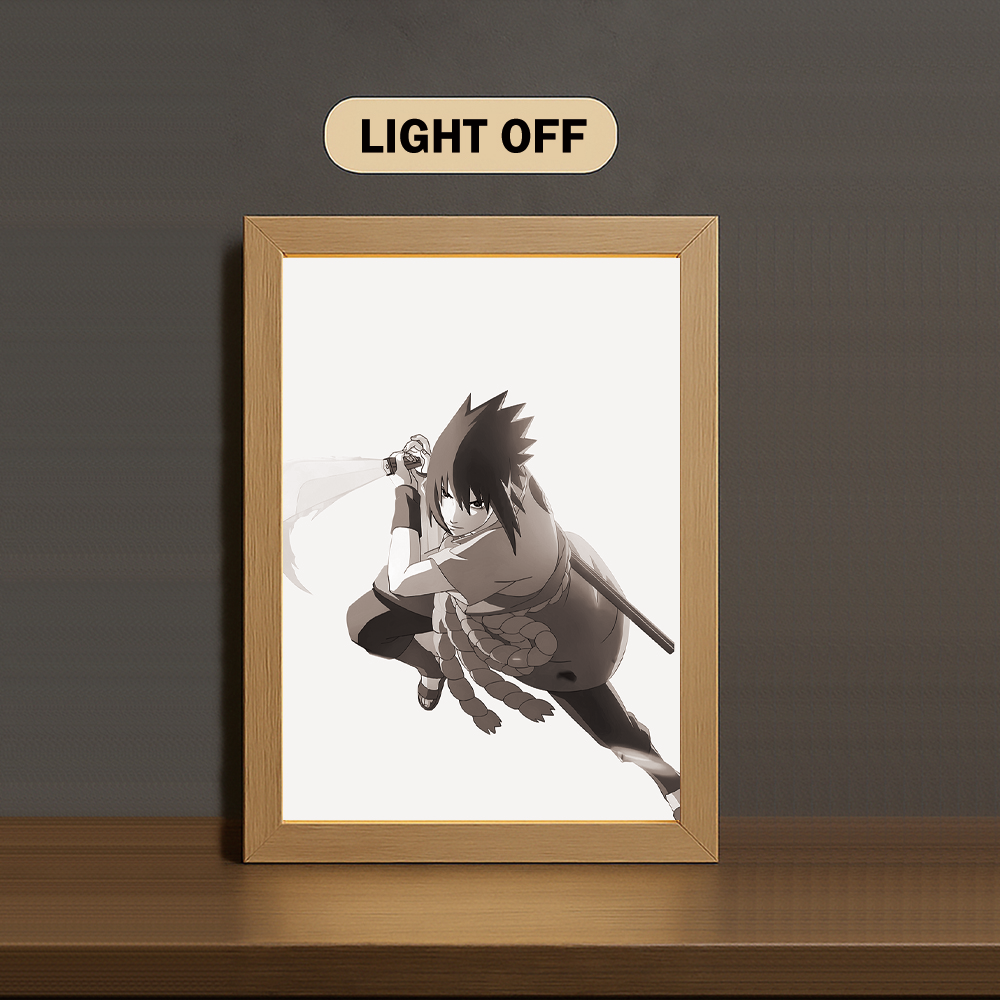 AB003 Light Painting 3 Color Featuring N4ruto S4suke Susanoo Battle Scene - Image 2