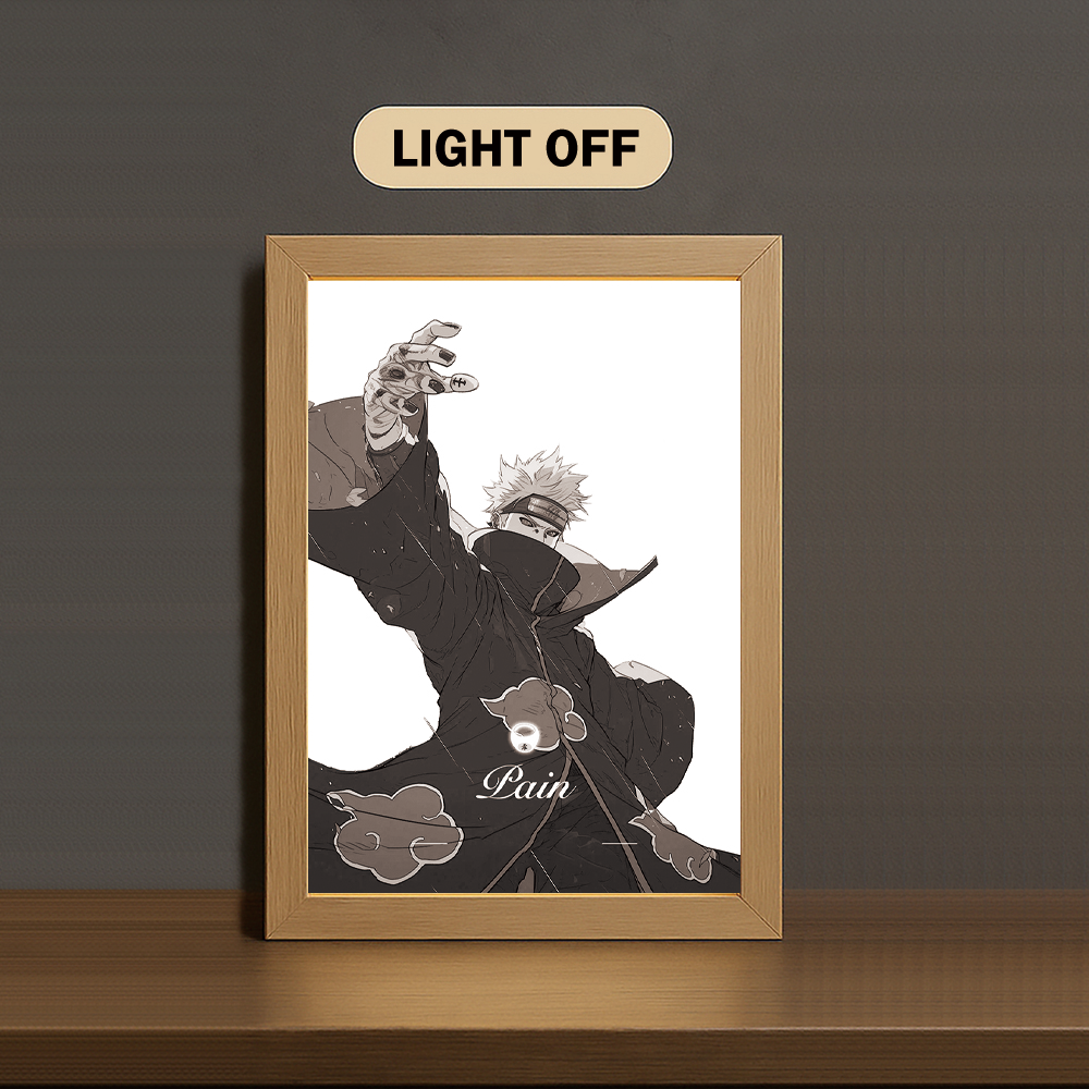 AB007 Light Painting 3 Color Featuring N4ruto P4in Ak4tsuki Leader - Image 2
