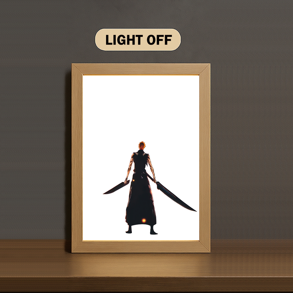 AG002 Light Painting 3 Color Featuring Bl3ach Ich1go Dual Blade Battle Scene - Image 2