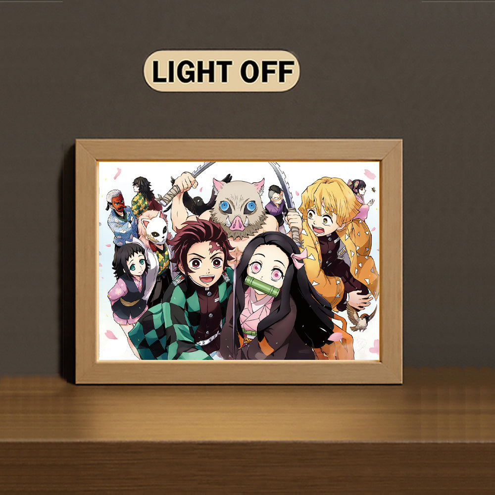 AD005 Light Painting 3 Color Featuring D3monSlayer Tanj1ro And N3zuko Group Artwork - Image 3