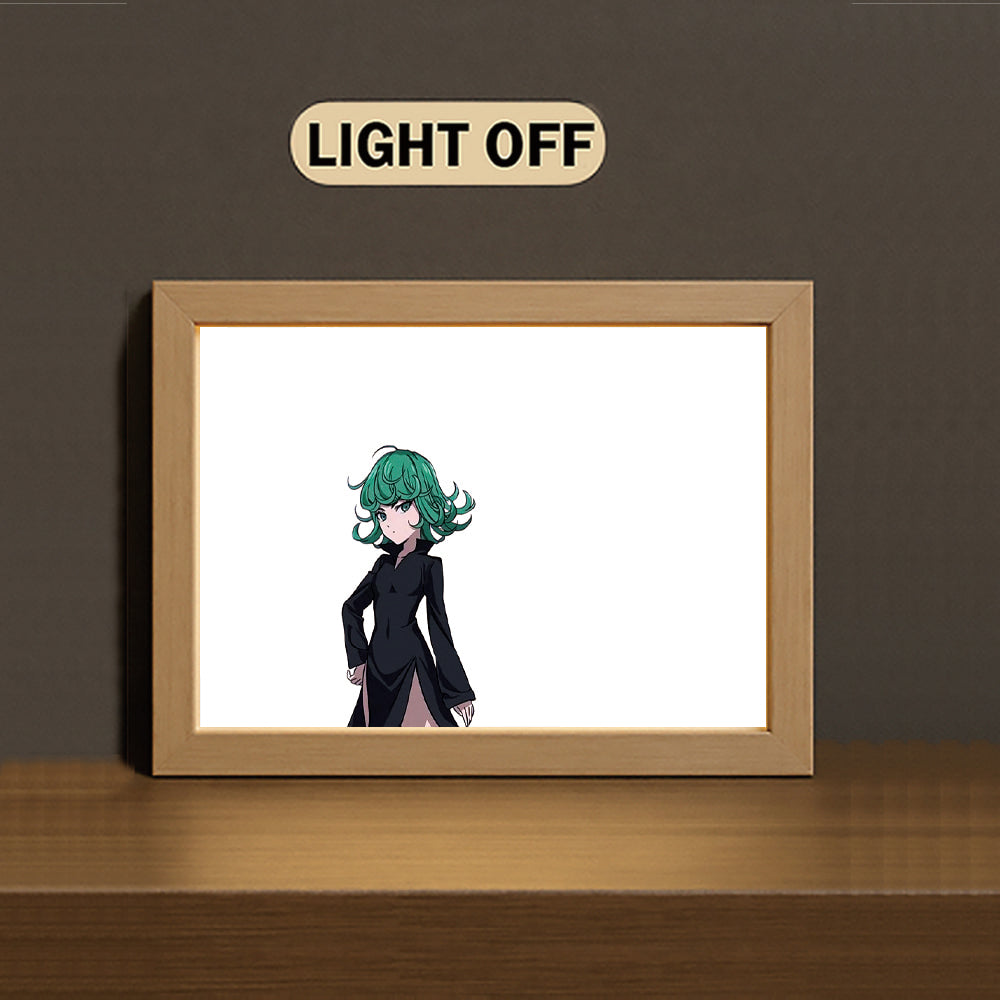 AH002 Light Painting 3 Color Featuring One Punch M4n T4tsumaki Psychic Hero Scene - Image 2
