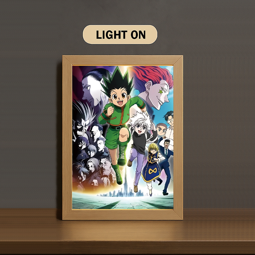 BF003 Light Painting 3 Color Featuring Hunter x Hunt3r G0n Adventure Run Scene - Image 3