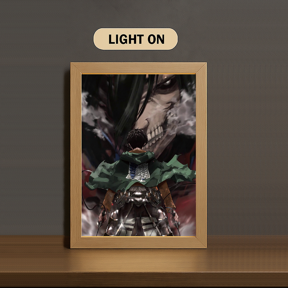 AE001 Light Painting 3 Color Featuring Att4ck on Titan Er3n Ye4ger Scout Regiment Scene - Image 3