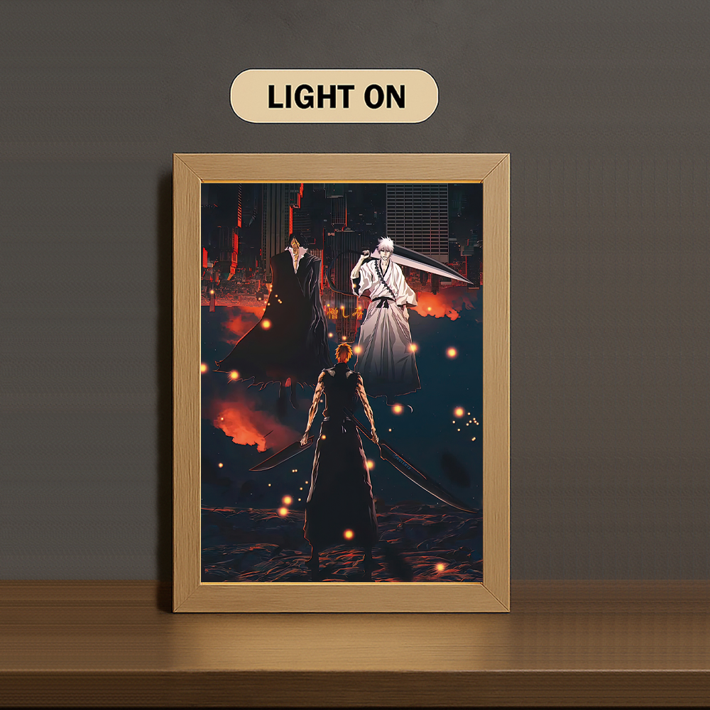 AG002 Light Painting 3 Color Featuring Bl3ach Ich1go Dual Blade Battle Scene - Image 3