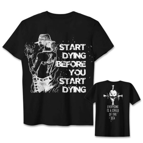 Straw Hat Ace pullover T-shirt
